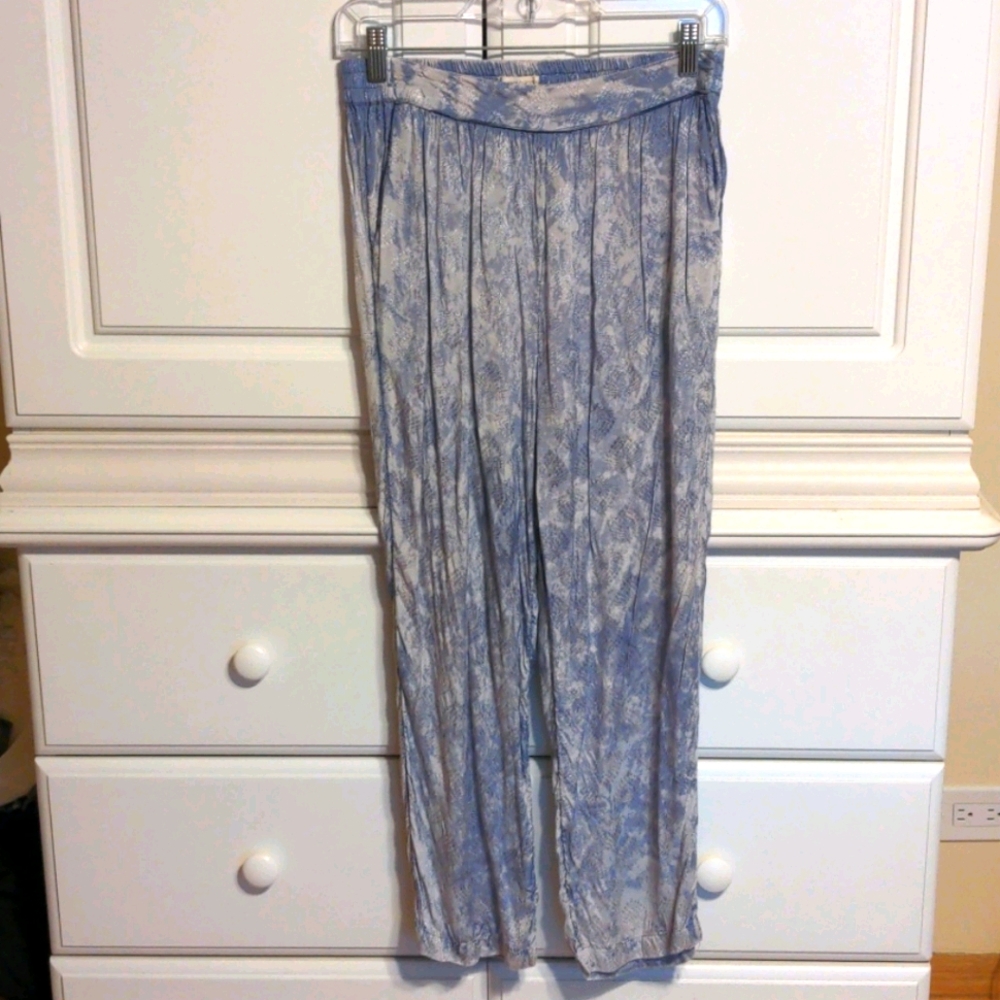 Purple Shiny Soft Pants